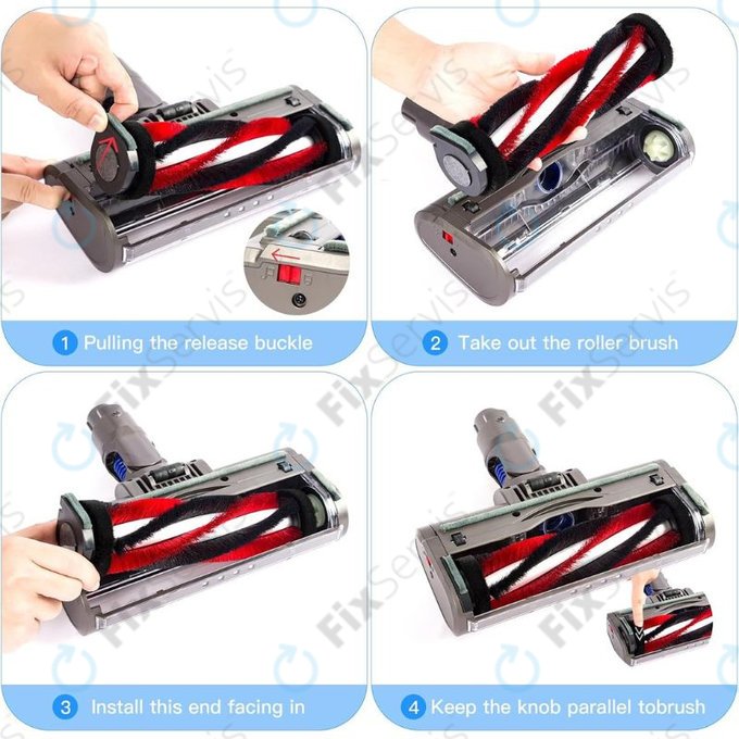 Dyson V-series, Outsize - Podlahová Hubica s LED Osvetlením