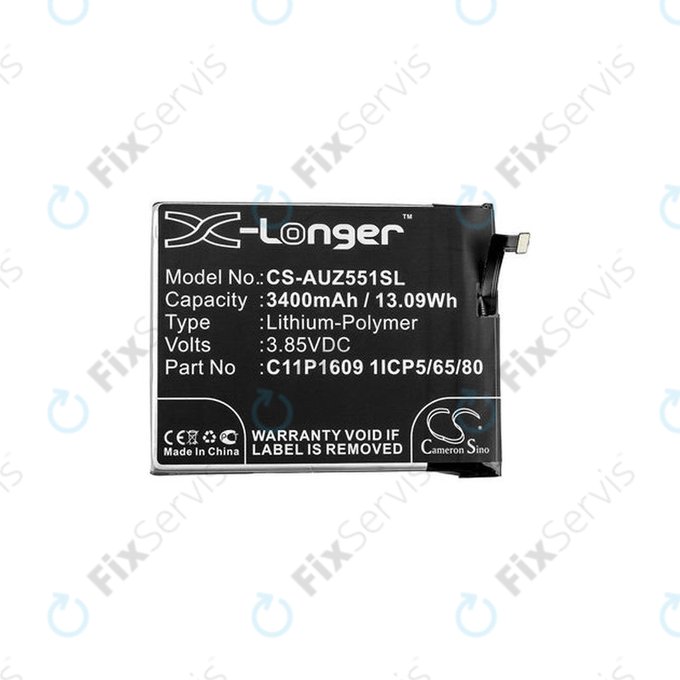 Asus Zenfone 3 Max ZC553KL (X00DD), 4 Max ZC554KL (X00ID) - Batéria C11P1609 3400mAh HQ