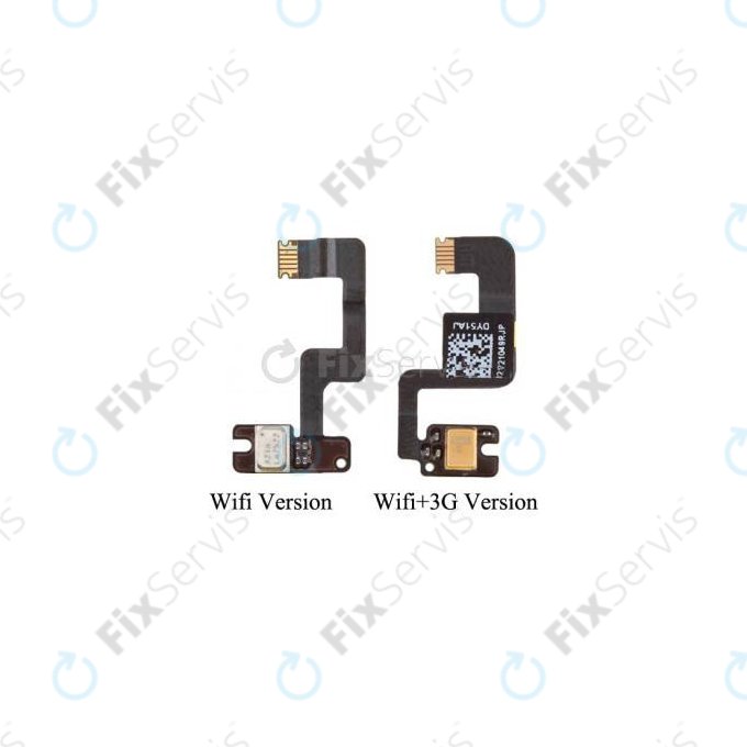 Apple iPad 3 - Flex Kábel Mikrofónu (3G Verzia)