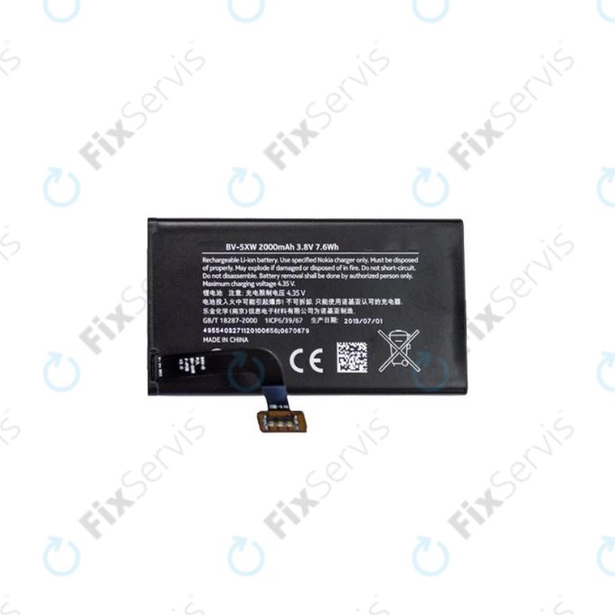 Nokia Lumia 1020 - Batéria BV-5XW 2000mAh