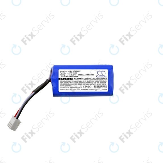 Severin Chill RB7022, RB7025, RB-7025, RB7720 - Batéria 4404048 LiFePO4 12.8V 1400mAh HQ