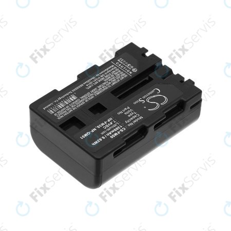 Batéria pre Sony CCD-TR108, Cyber-shot DSC-S50, 1300mAh, Li-Ion, 7.4V, NP-QM51, HQ