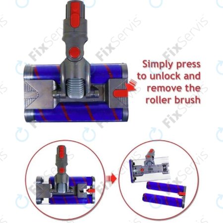 Dyson V-series, Outsize - Podlahová Hubica (2x Valček)