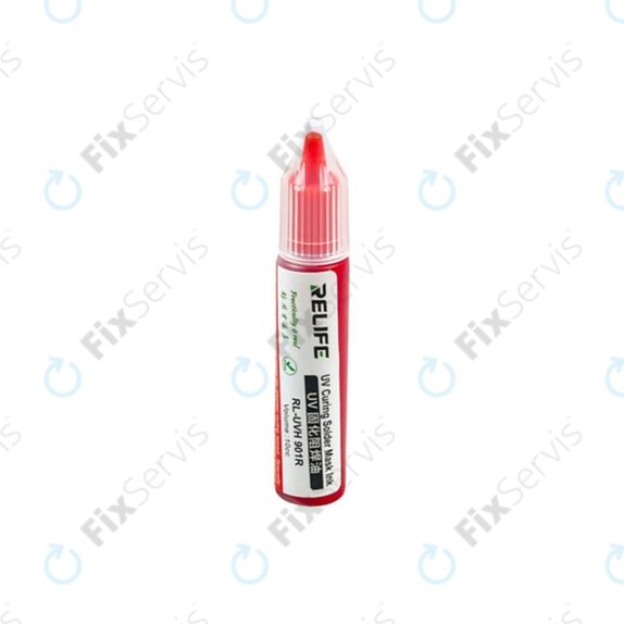 Relife RL-UVH901R - UV Vytvrditeľná Spájkovacia Maska - 10ml (Červená)