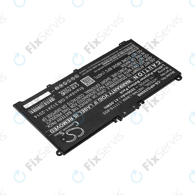 Batéria pre HP Pavilion 14, 15, 17, 3550mAh, Li-Pol, 11.55V, HT03XL, HQ