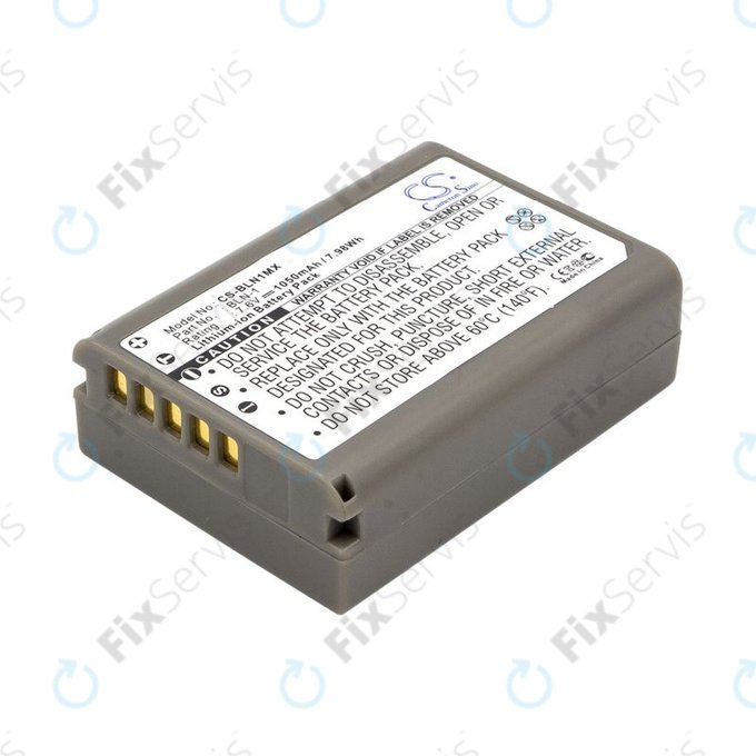 Batéria pre Olympus E-M5, 1050mAh, Li-Ion, 7.6V, BLN-1, HQ