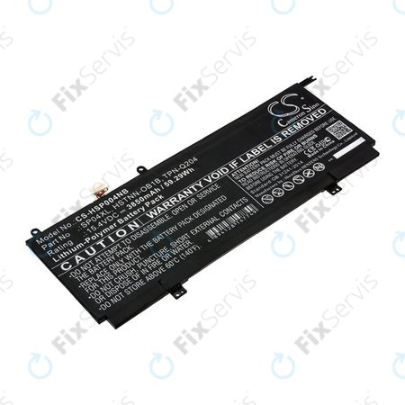 Batéria pre HP Spectre X360 13, 3850mAh, Li-Pol, 15.4V, HSTNN-OB1B, HQ