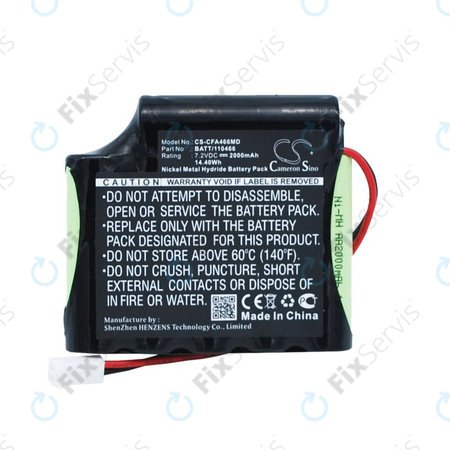 Batéria pre Cefarm Rehab 4, Stimulator Globus Mystim, 2000mAh, Ni-MH, 7.2V, BATT/110466, HQ