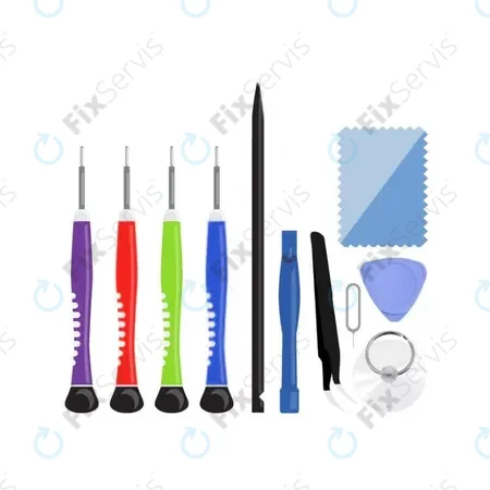 FixPremium - Kompletný Set Náradia pre Montáž Mobilných Telefónov 11v1