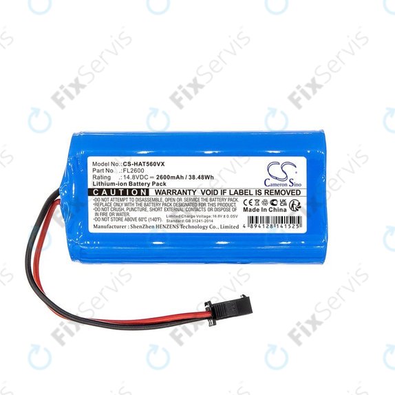 Batéria pre Eufy Robovac 11, Haier TAB T550, Haier TAB560, 2600mAh, Li-Ion, 14.8V, FL2600, HQ