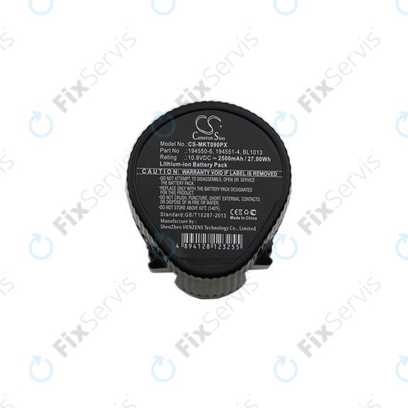 Batéria pre Makita CC300, LC01, JV100, 2500mAh, Li-Ion, 10.8V, 194550-6, HQ
