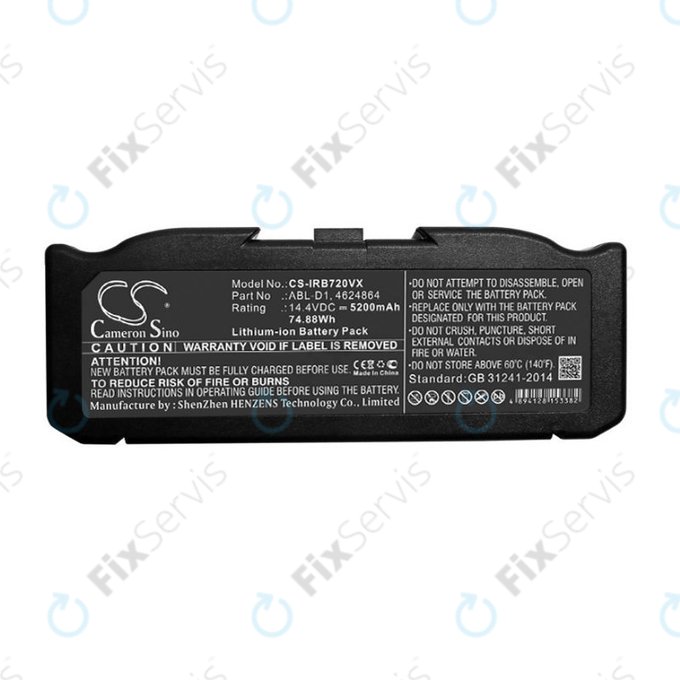 iRobot Roomba e-series, i-series - Batéria ABL-D1, 4624864, ABL-D2 Li-Ion 14.4V 5200mAh HQ