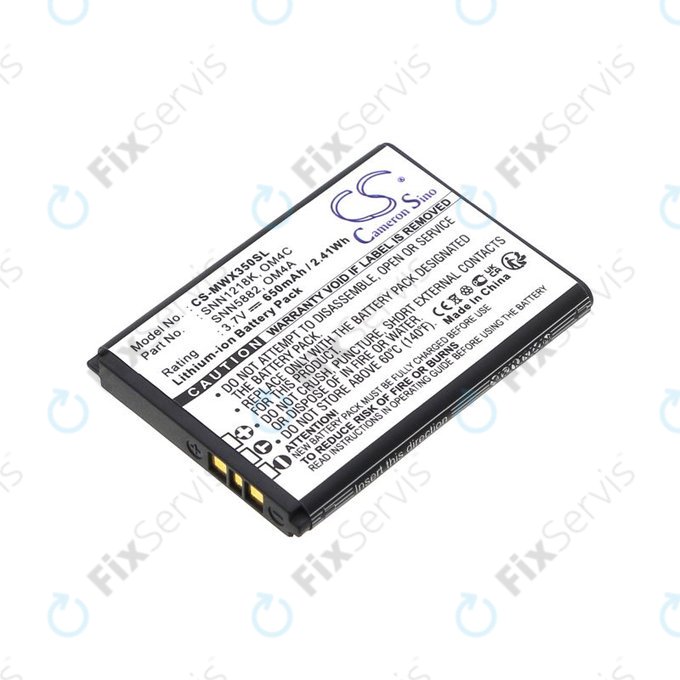 Batéria pre Motorola Gleam +, 650mAh, Li-Ion, 3.7V, OM4A, OM4C, HQ