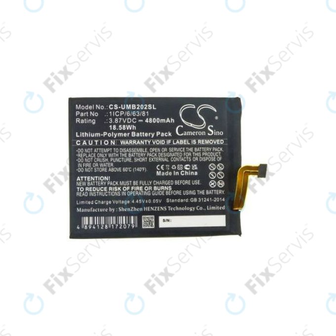Umidigi Bison, Plus - Batéria 1ICP/6/63/81 4800mAh HQ