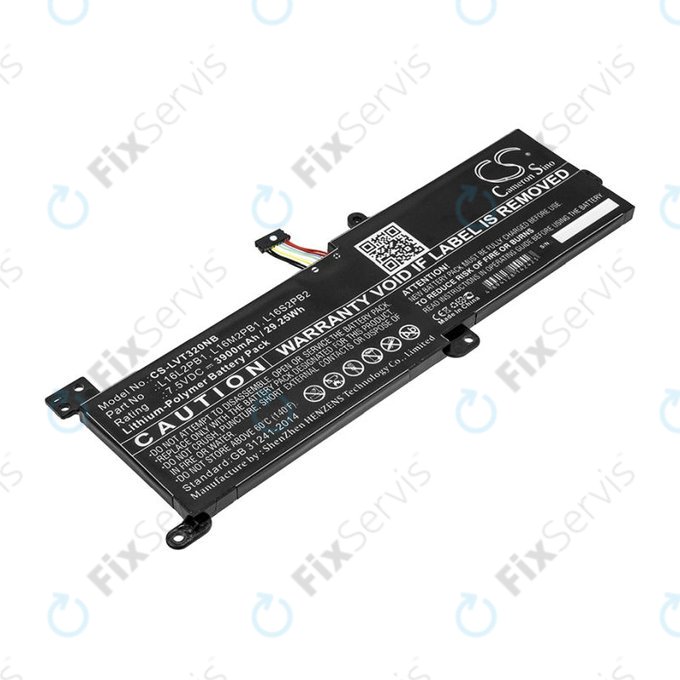 Batéria pre Lenovo 320, 330, 520, Ideapad 320, 330, S145, 3900mAh, Li-Pol, 7.5V, L16L2PB1, HQ