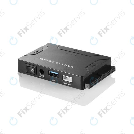 USB 3.0 na SATA / IDE adaptér pre 2,5" a 3,5" HDD/SSD a optické mechaniky