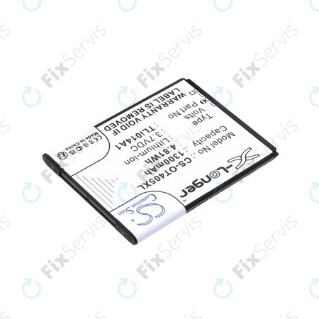 Batéria pre Alcatel OneTouch Evolve, 1300mAh, Li-Ion, 3.7V, TLi014A1, HQ