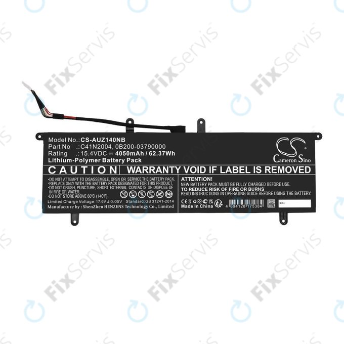 Batéria pre Asus ZenBook DUO 14, 4050mAh, Li-Pol, 15.4V, C41N2004, HQ
