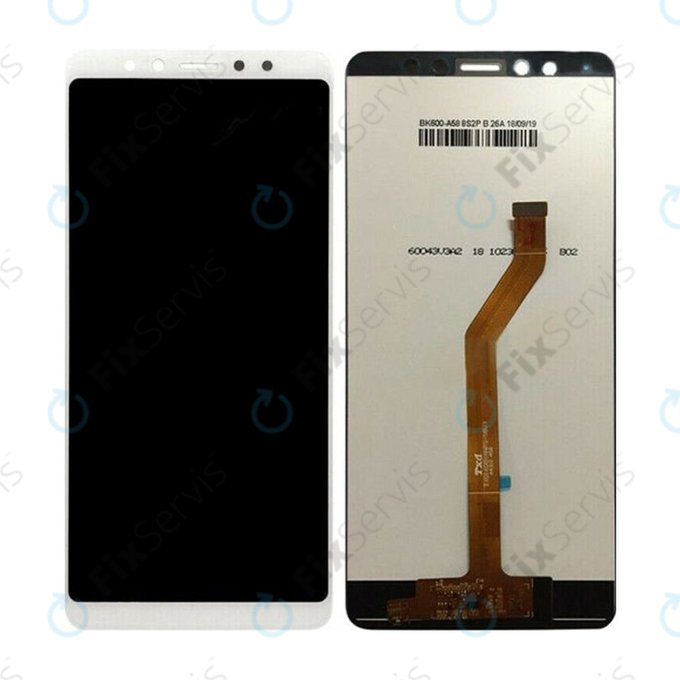 Lenovo K5 Pro - LCD Displej + Dotykové Sklo (White) TFT