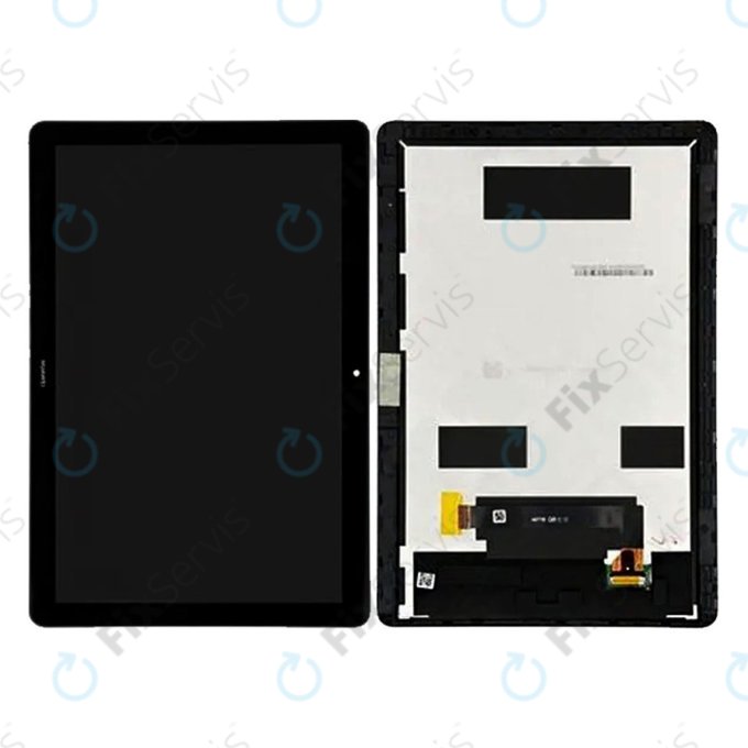 Huawei MediaPad T5 10.1 - LCD Displej + Dotykové Sklo + Rám (Black) - 02352DPC, 02352DPT Genuine Service Pack