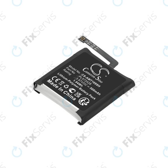 Batéria pre Amazfit T-Rex 2, A2169, A2170, 500mAh, Li-Pol, 3.87V, PL572428, HQ