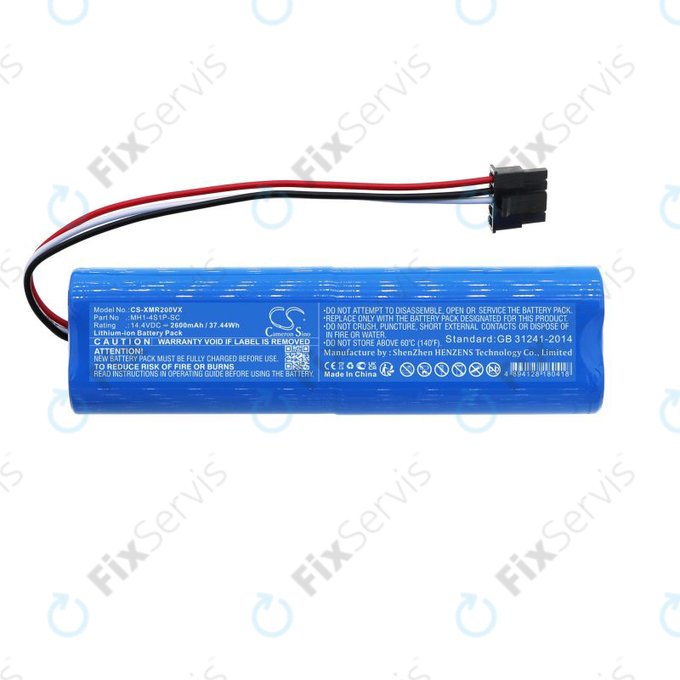 Xiaomi Mi Robot Vacuum Mop Pro (P), 2 (Mijia 2C), Viomi V2 Pro, Proscenic LDS M7 - Batéria STYJ02YM, MH1-4S1P-SC Li-Ion 14.4V 2600mAh HQ