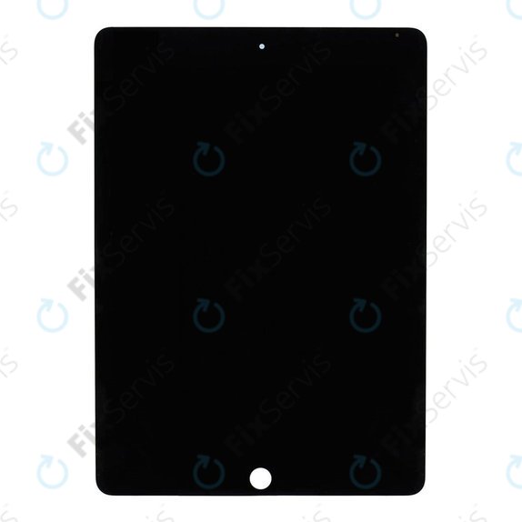 LCD Displej pre iPad Air 2, Black, Dotykové sklo bez rámu, Refurbished