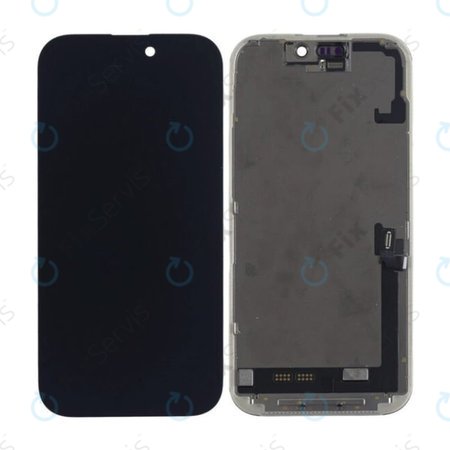 Displej In-Cell FHD pre iPhone 17, Dotykové sklo s rámom