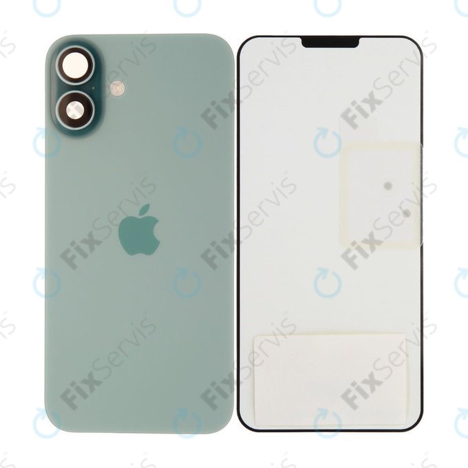 Sklo Zadného Housingu pre iPhone 16 Plus | Green | 661-42842 | Genuine Apple