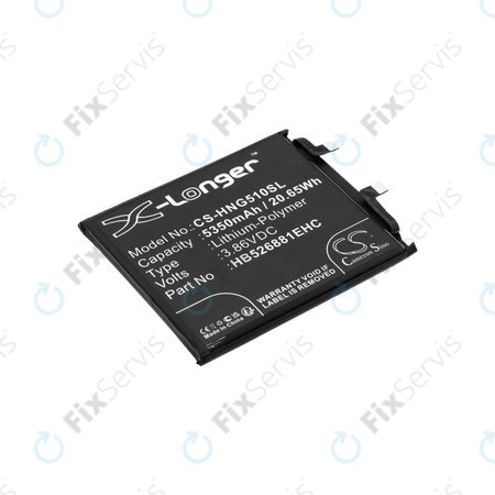 Batéria pre Honor Magic 5 Pro, 5350mAh, Li-Pol, 3.86V, HB526881EHC, HQ
