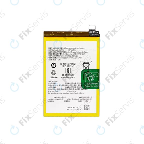 Oppo Reno 8 T - Batéria BLP981 4800mAh
