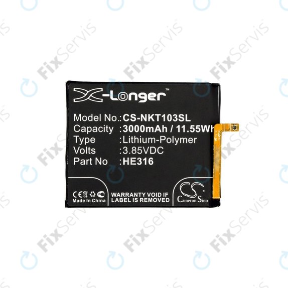 Nokia 6 - Batéria HE316 3000mAh HQ