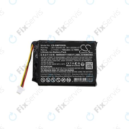 Garmin Drive 60, 61, Pro 70, Pro 550, Pro Trashbreaker, PT 5, PT 10, Sport Pro Transmitter, TB 10 - Batéria 361-00056-07, 361-00056-09 750mAh HQ