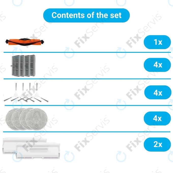 Xiaomi Robot Vacuum H40 - Kompletný set