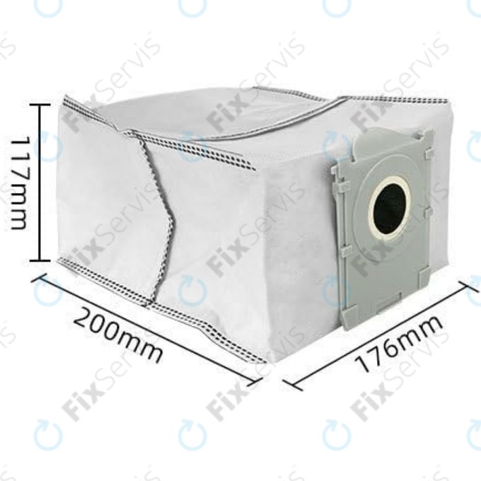 Vrecko do vysávača, 4 ks pre Ecovacs Deebot T30c, T50-series, T80-series, X8-series, X9 Pro-series