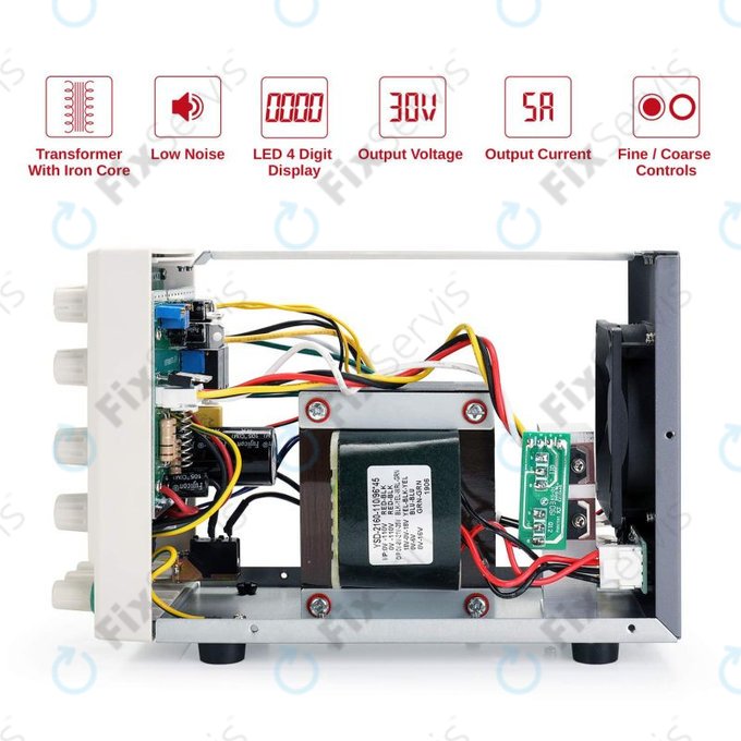 UNI-T UTP3313TFL-II - Laboratórny Zdroj - 0-30V, 0-3A