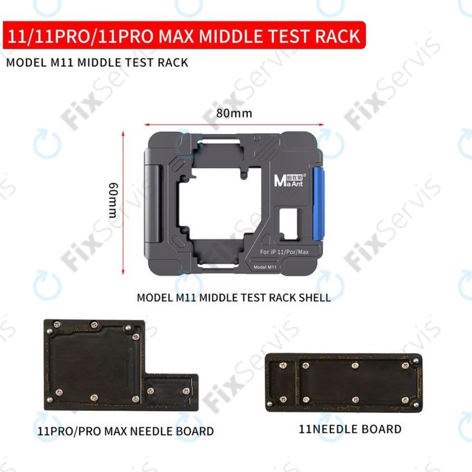 Ma Ant - PCB Testovací Stojan pre iPhone 11, 11 Pro, 11 Pro Max