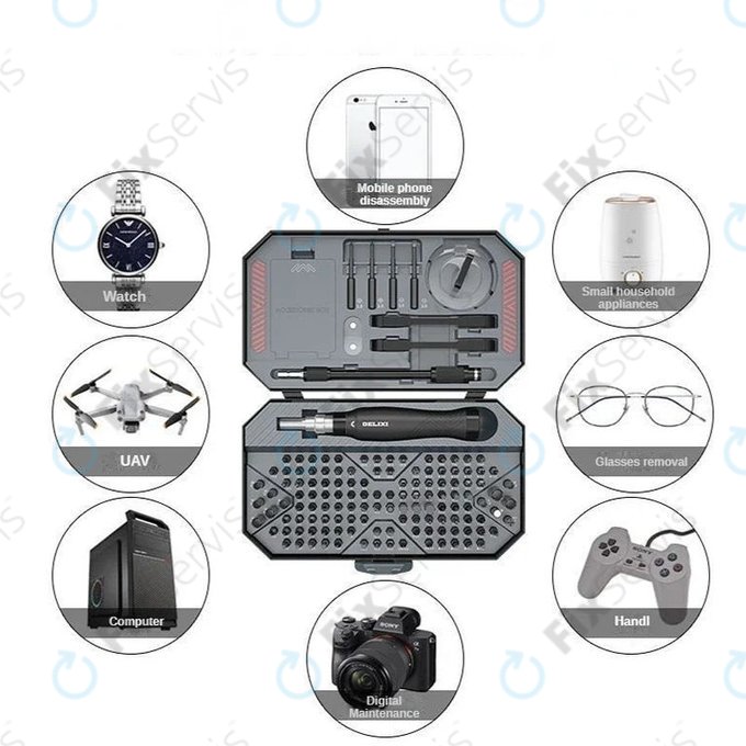 Xiaomi DELIXI - Set skrutkovačov 145v1