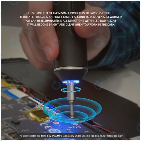 Jakemy JM-Y06 - Inteligentný Precízny Elektrický Skrutkovač 16v1