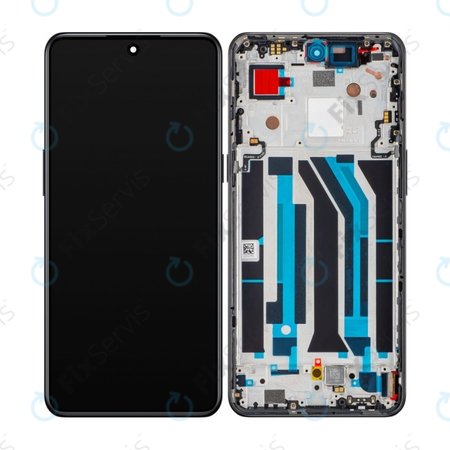 OnePlus 10T - LCD Displej + Dotykové Sklo + Rám (Moonstone Black) OLED