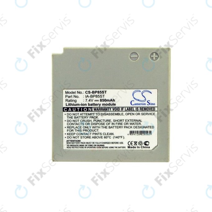 Batéria pre Samsung VP-MX10, 20, 850mAh, Li-Ion, 7.4V, IA-BP85ST, HQ