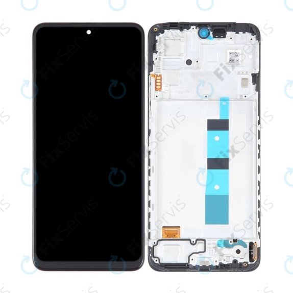 Xiaomi Redmi Note 12 - LCD Displej + Dotykové Sklo + Rám (Onyx Grey) TFT