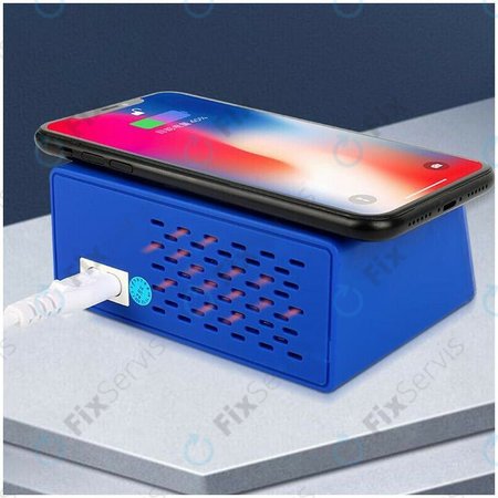 Mechanic iCharge 8 Pro - USB Servisná Nabíjacia Stanica s USB-C, USB 3.0 a Bezdrôtovým Nabíjaním