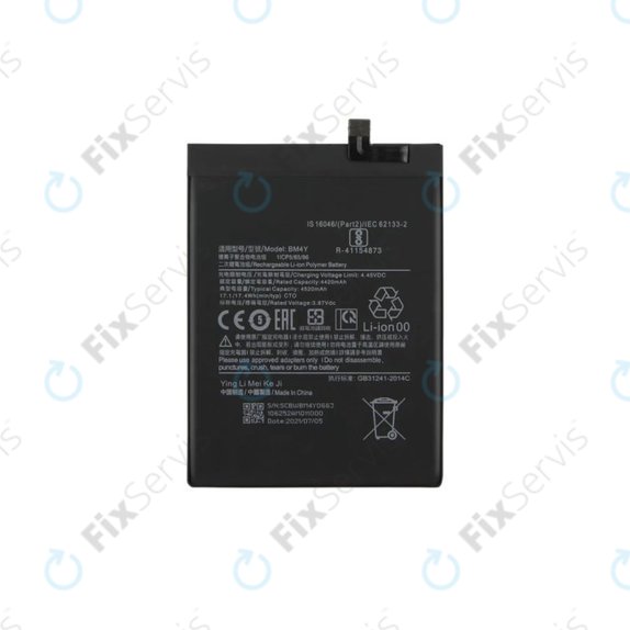 Xiaomi Mi 11i, Poco F3 - Batéria BM4Y 4520mAh