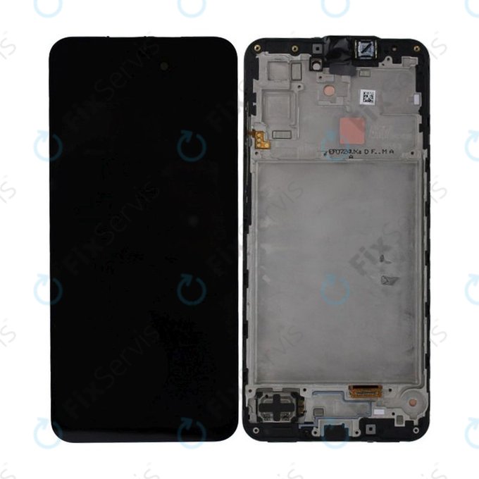 Samsung Galaxy A17 A176B - LCD Displej + Dotykové Sklo + Rám (Black) - GH82-38045A Genuine Service Pack
