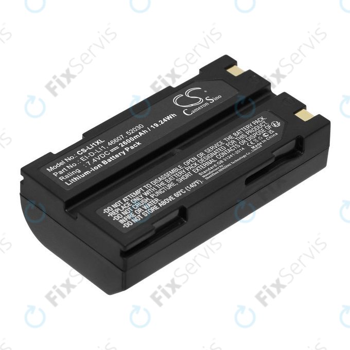 Batéria pre BCI Capnocheck II Capnograph, 2600mAh, Li-Ion, 7.4V, MCR1821J/1-H, HQ