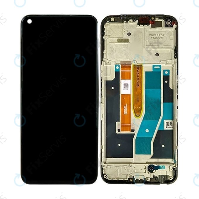 OnePlus Nord CE 2 Lite 5G CPH2381 - LCD Displej + Dotykové Sklo + Rám (Black) TFT