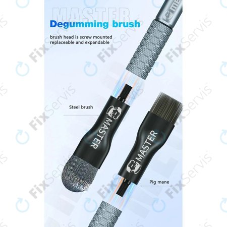 Mechanic - Oceľová kefka PCB/BGA pre čistenie IC podložiek a odstránenie lepidla