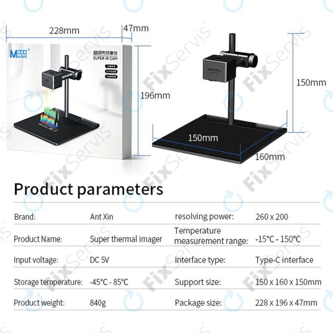 MaAnt 3D Super IR Cam - Termokamera