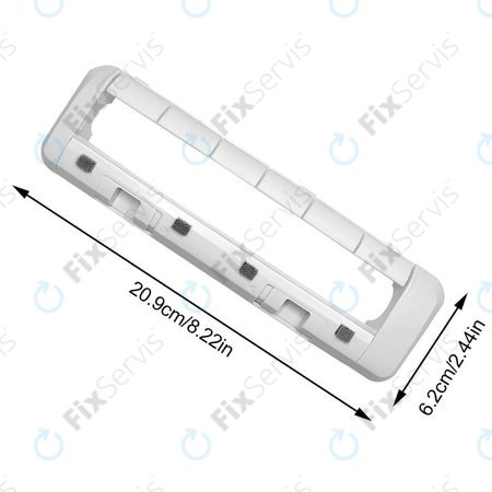 Xiaomi Dreame L20 Ultra, X20 Pro, X20 Plus - Kryt Hlavnej Kefy (Biela)
